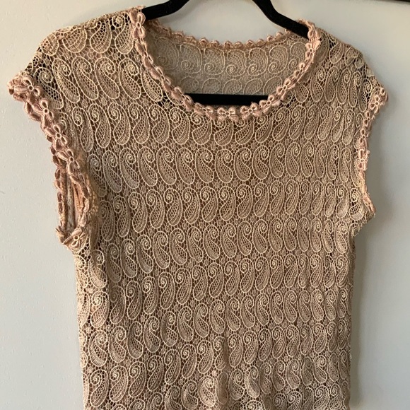 Short Sleeve Lace Top - Picture 8 of 13